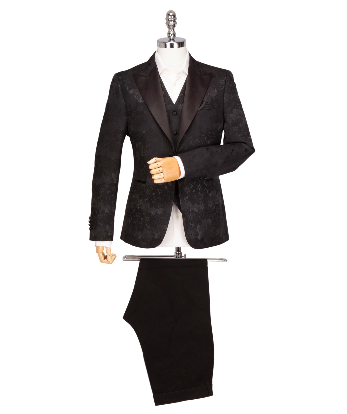 Fabio - Black Midnight Tuxedo Blazer