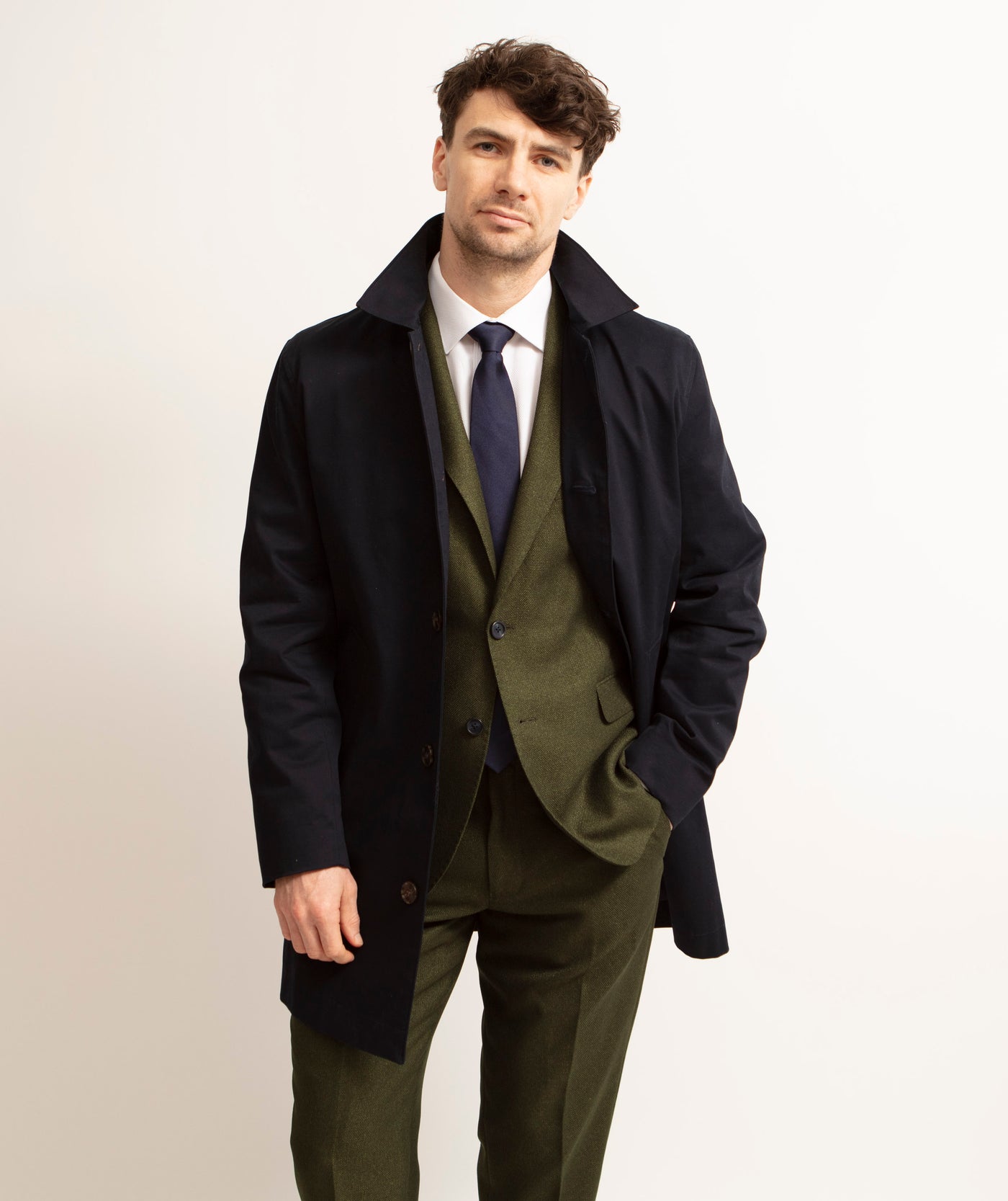 Giacomo - Navy Coat