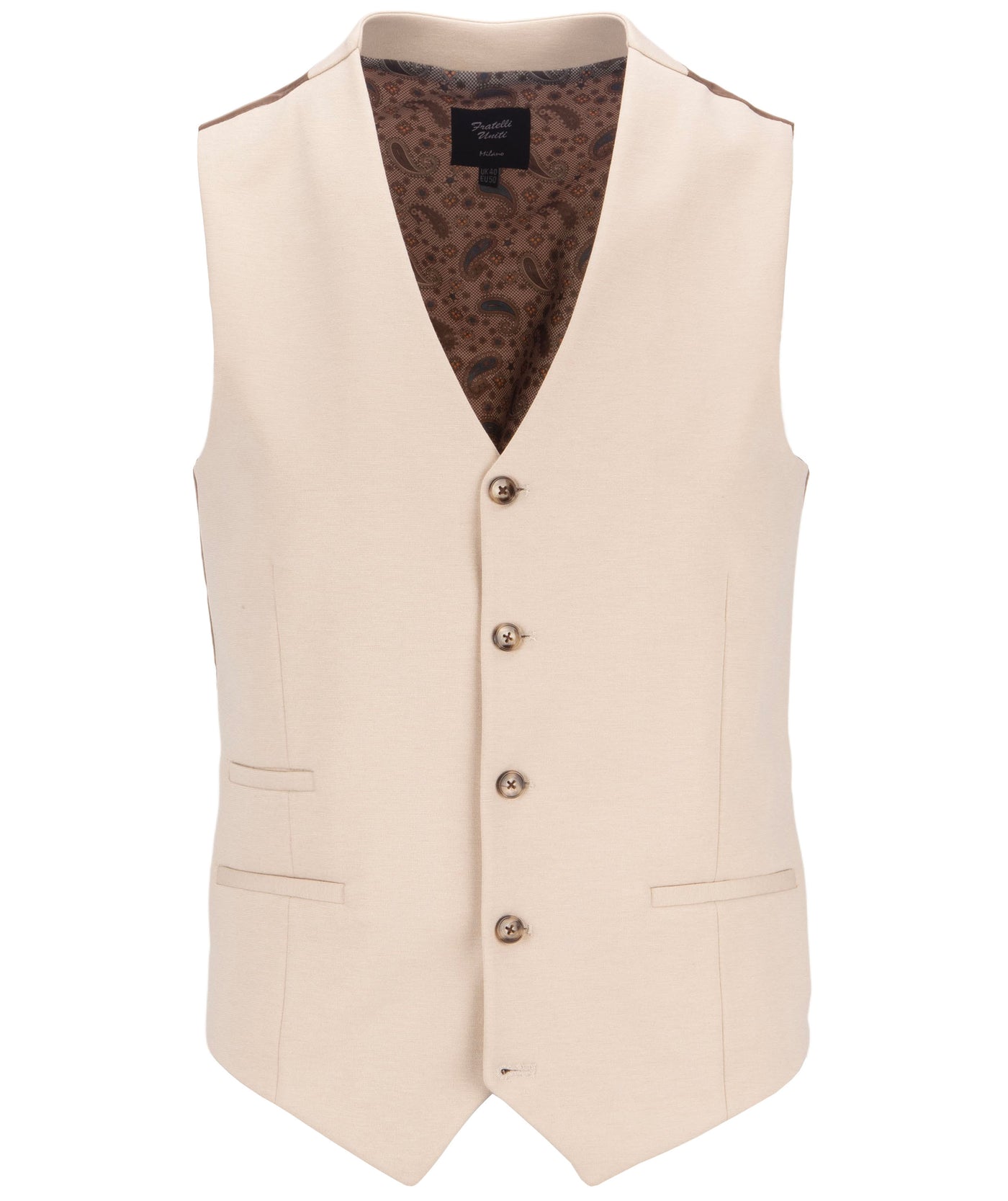 Matteo - Stretch Stone Waistcoat