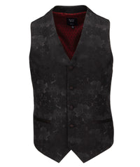 Fabio - Black Midnight Waistcoat