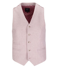 Modern Soft Pink Waistcoat